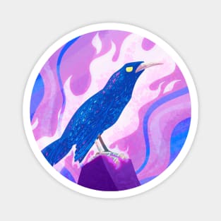 Spiritual Grackle Magnet